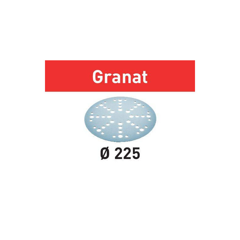 Festool  Krążki ścierne STF D225/48 P40 GR/25 Granat 205653