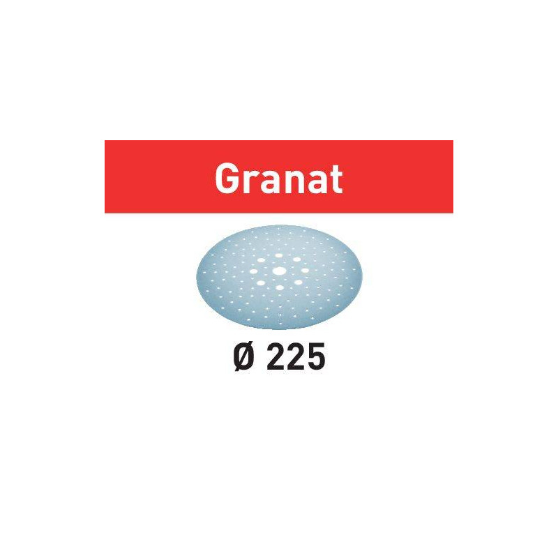 Festool  Krążki ścierne STF D225/128 P320 GR/25 Granat 205664