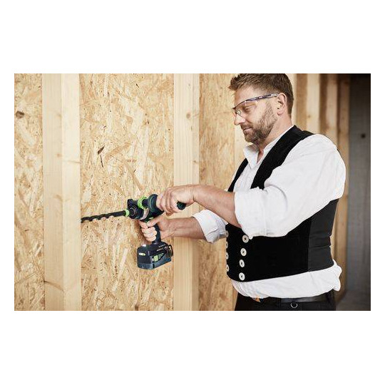Festool Akumulatorowa wiertarko-wkrętarka udarowa TPC 18/4 5.2/4.0 I-Set QUADRIVE 577247