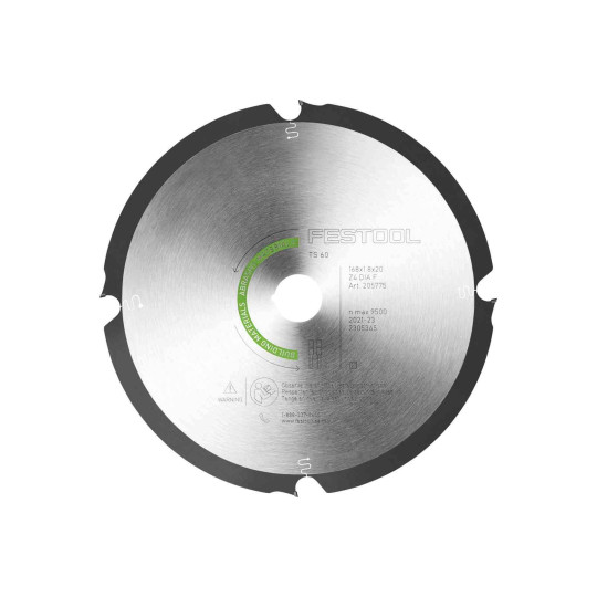 Festool Diamentowa tarcza pilarska DIA 168x1,8x20 F4 ABRASIVE MATERIALS 205769