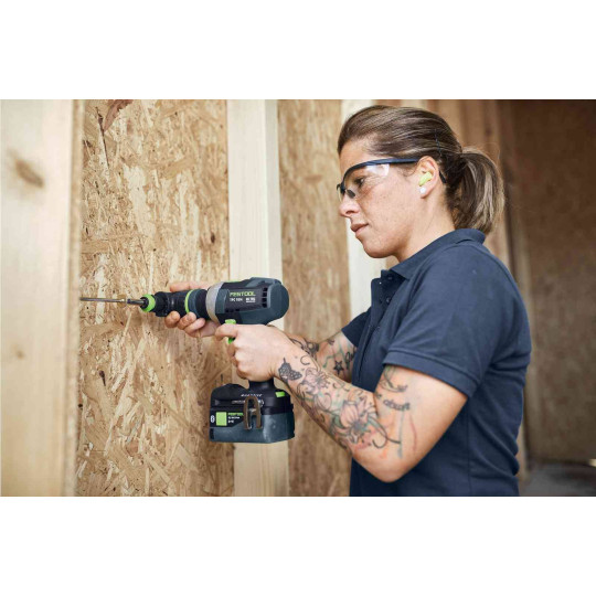 Festool Akumulatorowa wiertarko-wkrętarka udarowa TPC 18/4 I-Basic QUADRIVE 575604