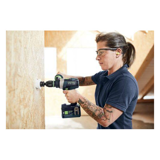 Festool Akumulatorowa wiertarko-wkrętarka TDC 18/4 5,0/4,0 I-Set QUADRIVE 577612