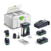 Festool Akumulatorowa wiertarko-wkrętarka C 18 HPC 4,0 I-Set 577617 (576992)