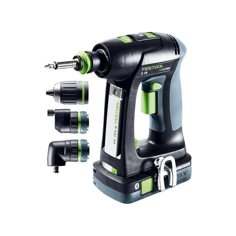 Festool Akumulatorowa wiertarko-wkrętarka C 18 HPC 4.0 I-Set 577617 Festool Akumulatorowa wiertarko-wkrętarka C 18 HPC 4.0 I-Set 577617
