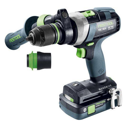 Festool Akumulatorowa wiertarko-wkrętarka TDC 18/4 5,0/4,0 I-Plus QUADRIVE 577649 (575602)