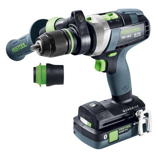Festool Akumulatorowa wiertarko-wkrętarka udarowa TPC 18/4 5,0/4,0 I-Plus QUADRIVE 577651 (575605)