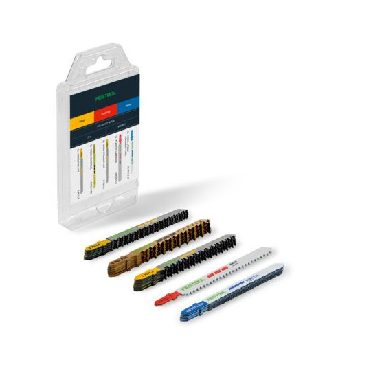 Festool Zestaw brzeszczotów STS-Sort/21 W/P/M 578071 Festool Zestaw brzeszczotów STS-Sort/21 W/P/M 578071