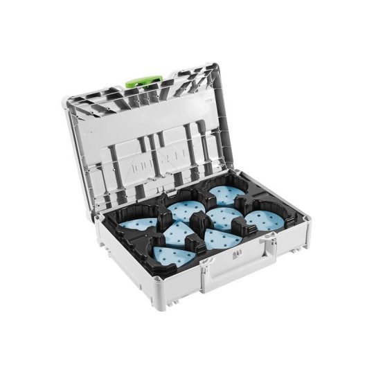 Festool Systainer na materiały ścierne Granat SYS-STF D90/V93 GR-Set 578196