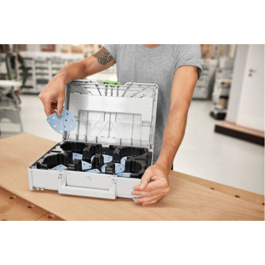 Festool Systainer na materiały ścierne Granat SYS-STF D90/V93 GR-Set 578196