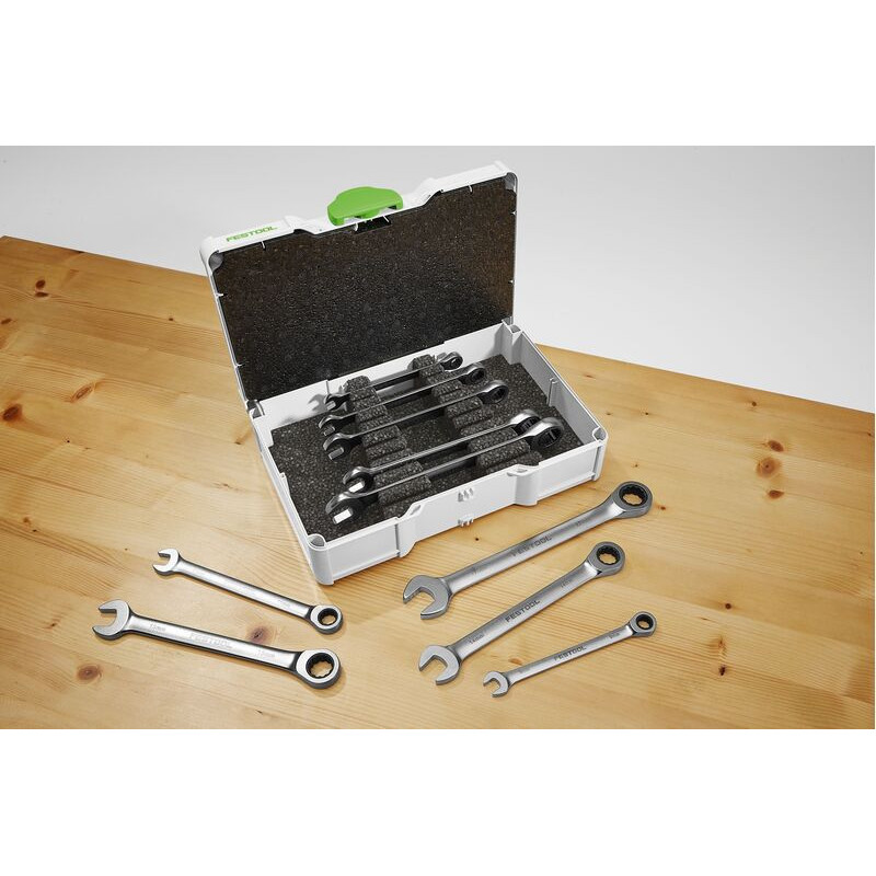 Festool Zestaw kluczy zapadkowych SYS3 S 76-RRS-Set 578117 Festool Zestaw kluczy zapadkowych SYS3 S 76-RRS-Set 578117
