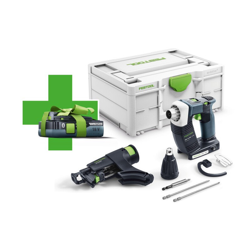 Festool Akumulatorowa wkrętarka budowlana DURADRIVE DWC 18-4500-Basic 4,0 577056