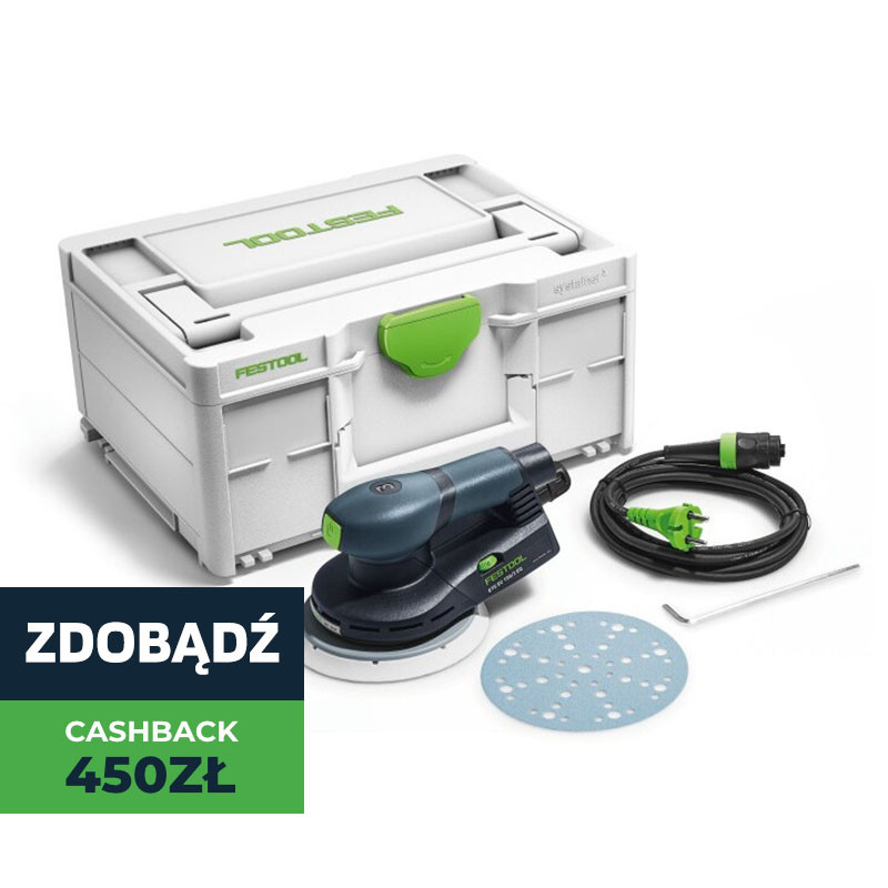 Festool Szlifierka mimośrodowa ETS EC 150/3 EQ-Plus (575031) 576320 Festool Szlifierka mimośrodowa ETS EC 150/3 EQ-Plus (575031) 576320