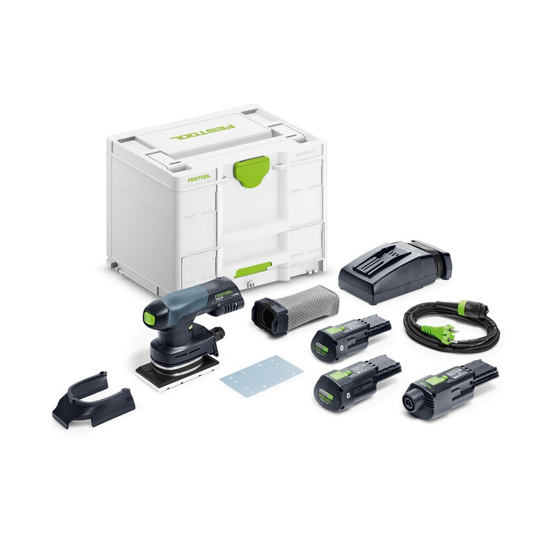 Festool Akumulatorowa szlifierka oscylacyjna RTSC 400 3,0 I-Set 578133 Festool Akumulatorowa szlifierka oscylacyjna RTSC 400 3,0 I-Set 578133