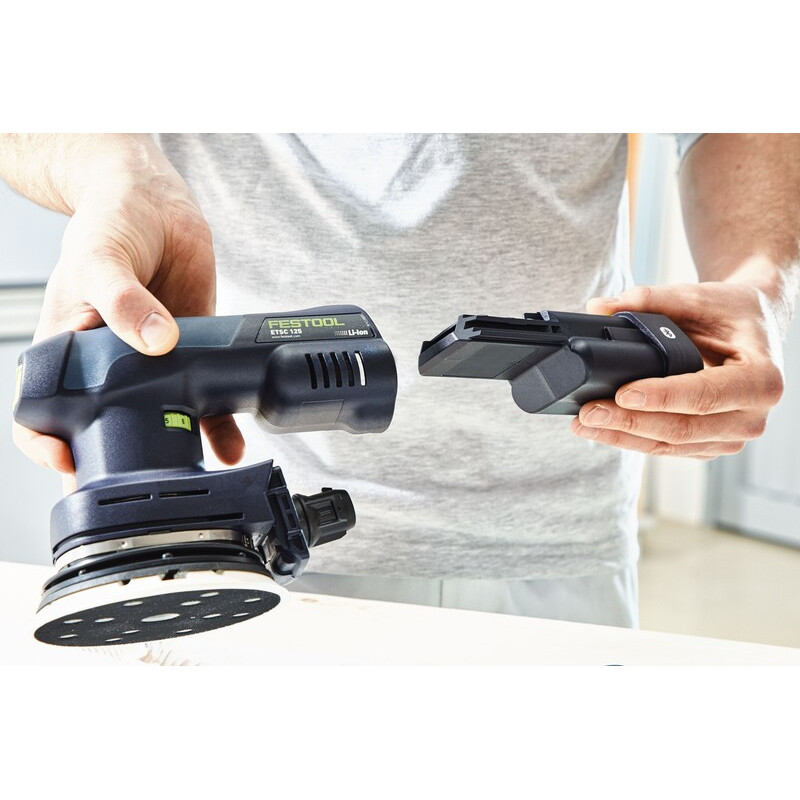 Festool Akumulatorowa szlifierka mimośrodowa ETSC 125 3,0 I-Set 578142 Festool Akumulatorowa szlifierka mimośrodowa ETSC 125 3,0 I-Set 578142