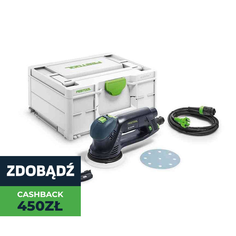 Festool  Przekładniowa szlifierka mimośrodowa RO 125 FEQ-Plus ROTEX (571779) 576029
