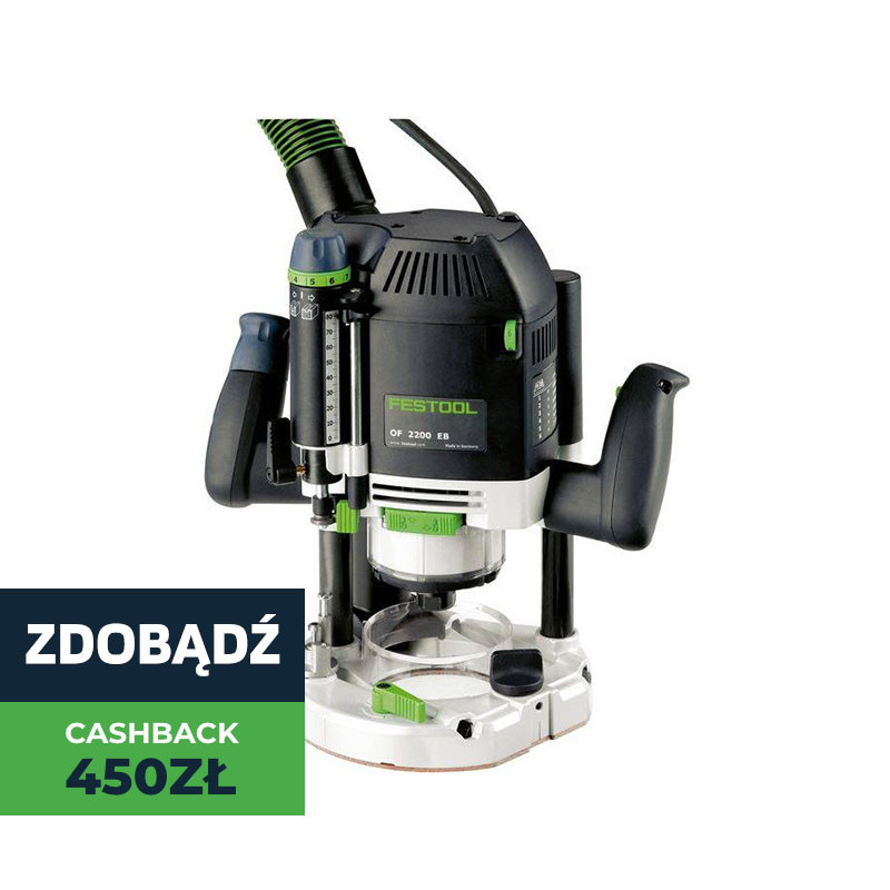 Festool Frezarka górnowrzecionowa OF 2200 EB-Plus 576215 Festool Frezarka górnowrzecionowa OF 2200 EB-Plus 576215