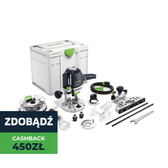 Festool  Frezarka górnowrzecionowa OF 1400 EBQ-Plus + Box-OF-S 576540