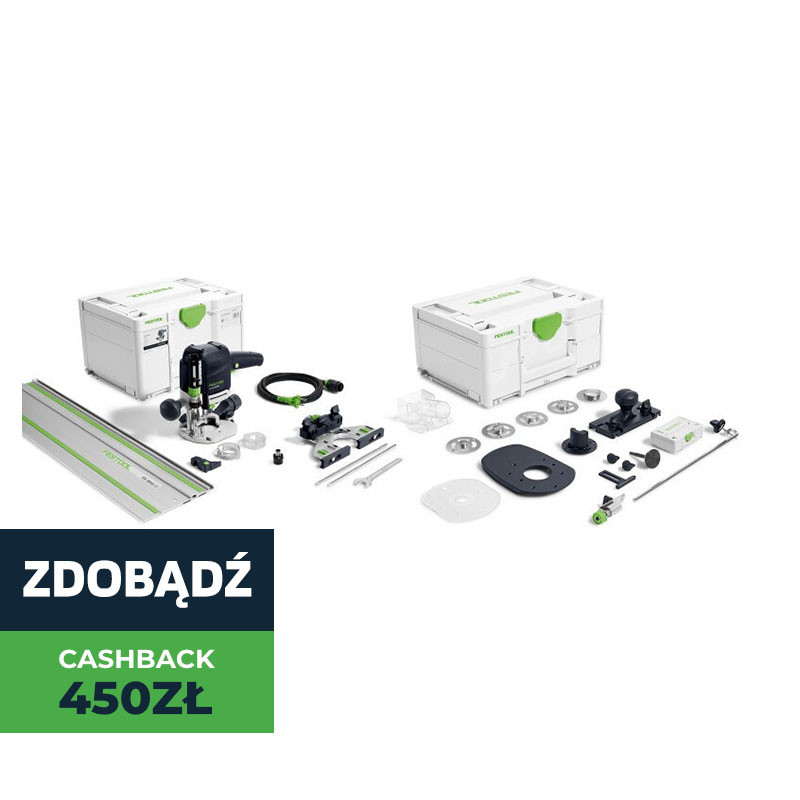 Festool Frezarka górnowrzecionowa OF 1010 REBQ-Set Festool Frezarka górnowrzecionowa OF 1010 REBQ-Set