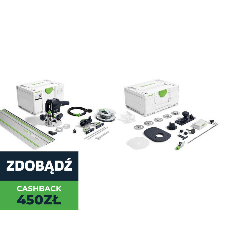 Festool Frezarka górnowrzecionowa OF 1010 REBQ-Set+Box