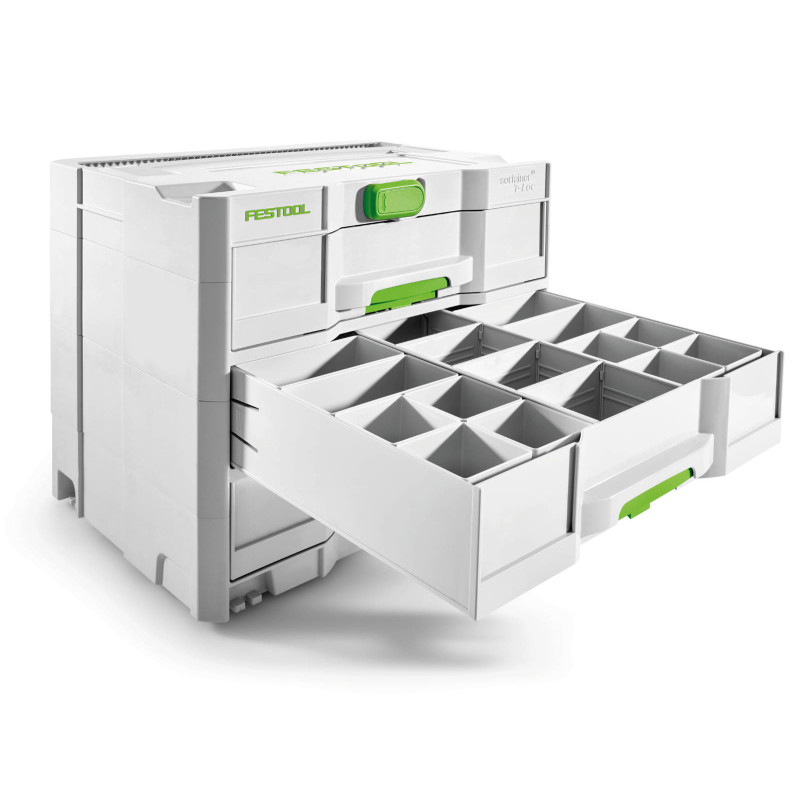 Festool Wyjmowane pojemniczki Set 60x60/120x71 3xFT 201124