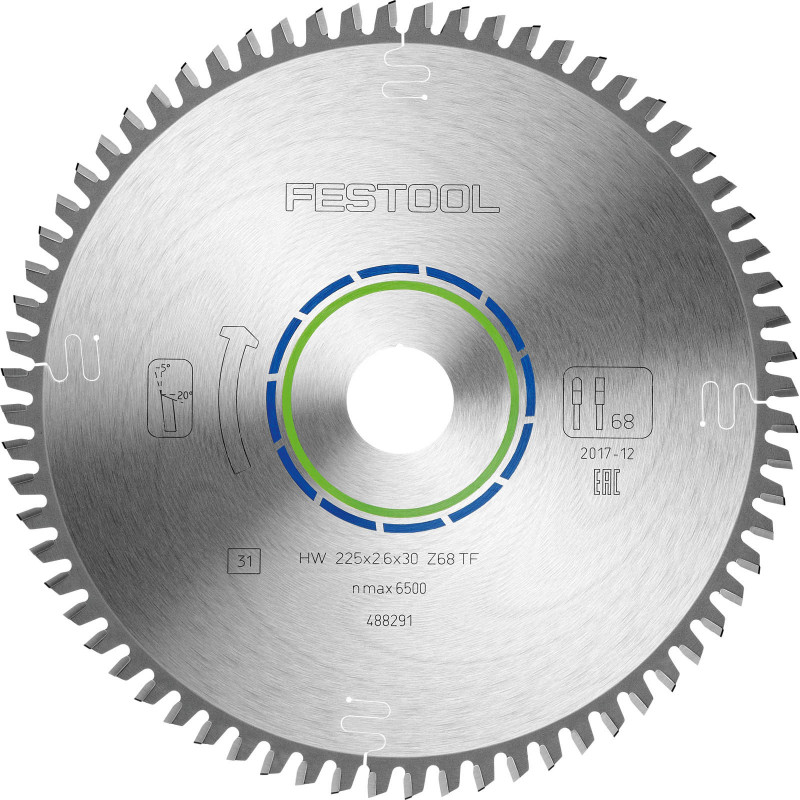 Festool  Tarcza pilarska specjalna 225x26x30 TF68 488291