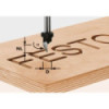 Festool  Frez do napisów HW z trzpieniem 8 mm HW S8 D11/60 491003