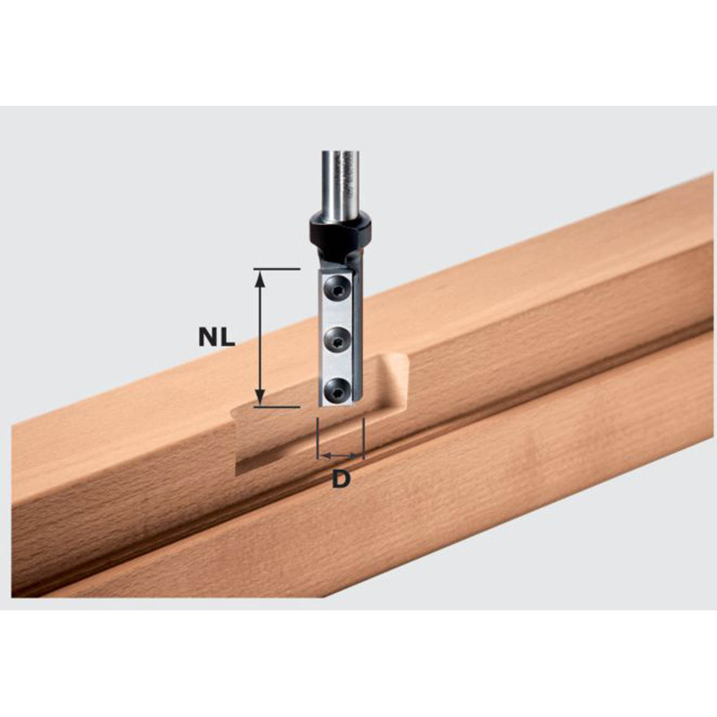 Festool Frez do wpustów Wepla HW S12 D16/50 WP 497454