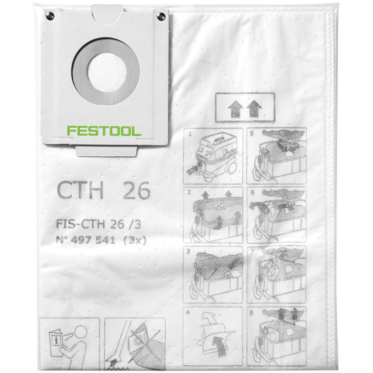 Festool  Zabezpieczający worek filtrujący FIS-CTH 26/3 497541