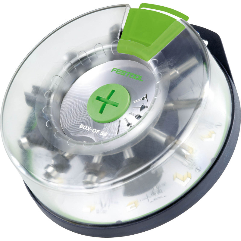 Festool Skrzynka z frezami Box-OF HW S8 Mix 498979