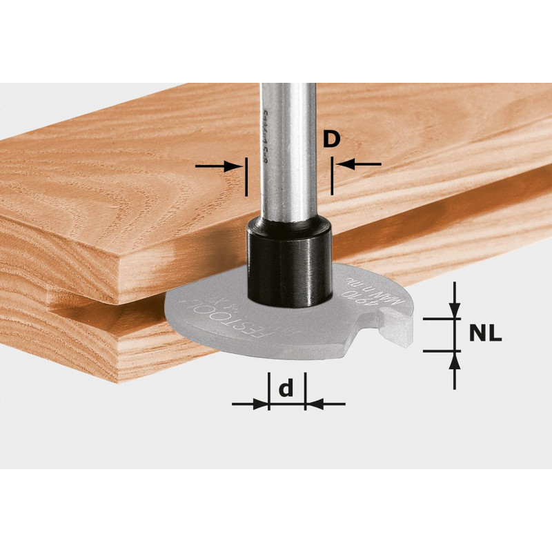 Festool Trzpień frezarski S8 15-5 D14 499805