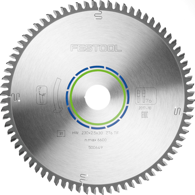 Festool  Tarcza pilarska specjalna 230x25x30 TF76 500649
