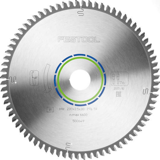 Festool  Tarcza pilarska specjalna 230x25x30 TF76 500649