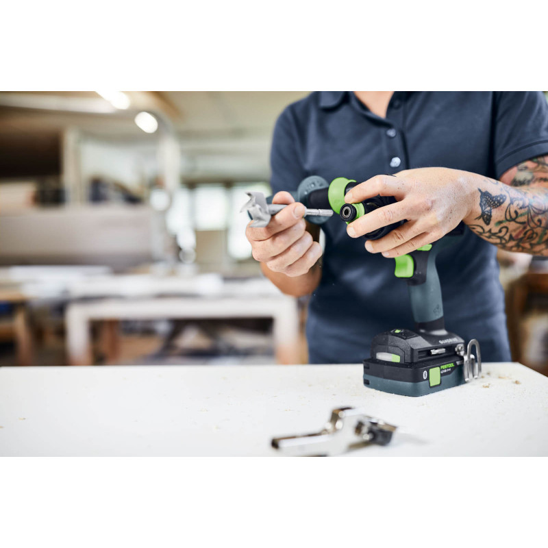Festool Akumulatorowa wiertarko-wkrętarka TDC 18/4 I-Basic QUADRIVE 575601