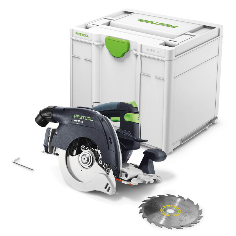 Festool Akumulatorowa ręczna pilarka tarczowa HKC 55 EB-Basic 576163