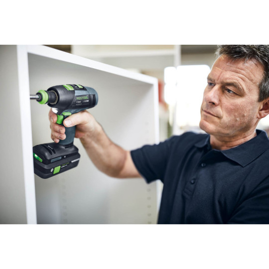 Festool  Akumulatorowa wiertarko-wkrętarka T 18+3-Basic (574763) 576448