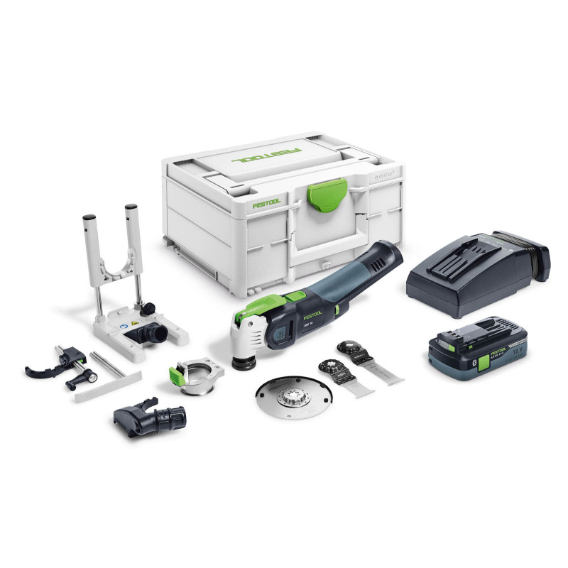 Festool Akumulatorowe urządzenie wielofunkcyjne OSC 18 HPC 4,0 EI-Set VECTURO 576593