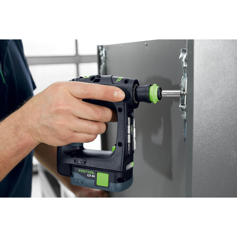 Festool Akumulatorowa wiertarko-wkrętarka CXS 12 2,5-Set 576865 (576093)