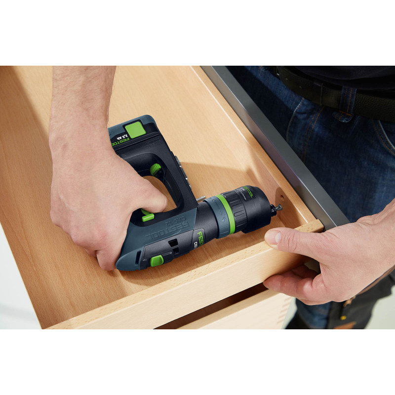 Festool Akumulatorowa wiertarko-wkrętarka CXS 12 2,5-Set 576865 (576093)