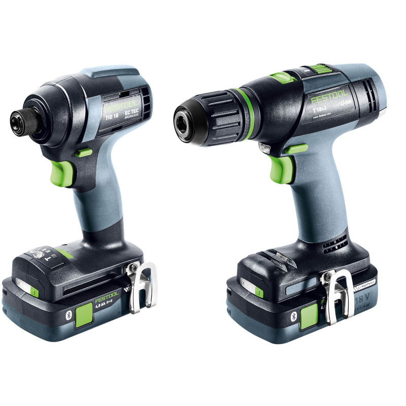 Festool Zestaw wiertarki i zakrętarki TID 18 HPC 4,0 I-Set T18 577244
