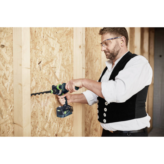 Festool Akumulatorowa wiertarko-wkrętarka udarowa TPC 18/4 5,0/4,0 I-Set QUADRIVE 577621 (577247)
