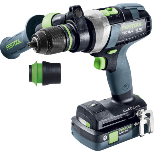 Festool Akumulatorowa wiertarko-wkrętarka TDC 18/4 5,0/4,0 I-Plus QUADRIVE 577649 (575602)