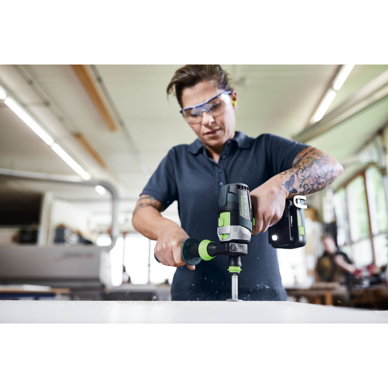 Festool Akumulatorowa wiertarko-wkrętarka udarowa TPC 18/4 5,0/4,0 I-Plus QUADRIVE 577651 (575605)
