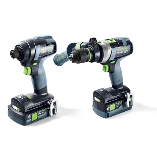 Festool Zestaw wiertarki i zakrętarki TID 18 5,0/4,0-Set TPC 18/4 577654 (576995)