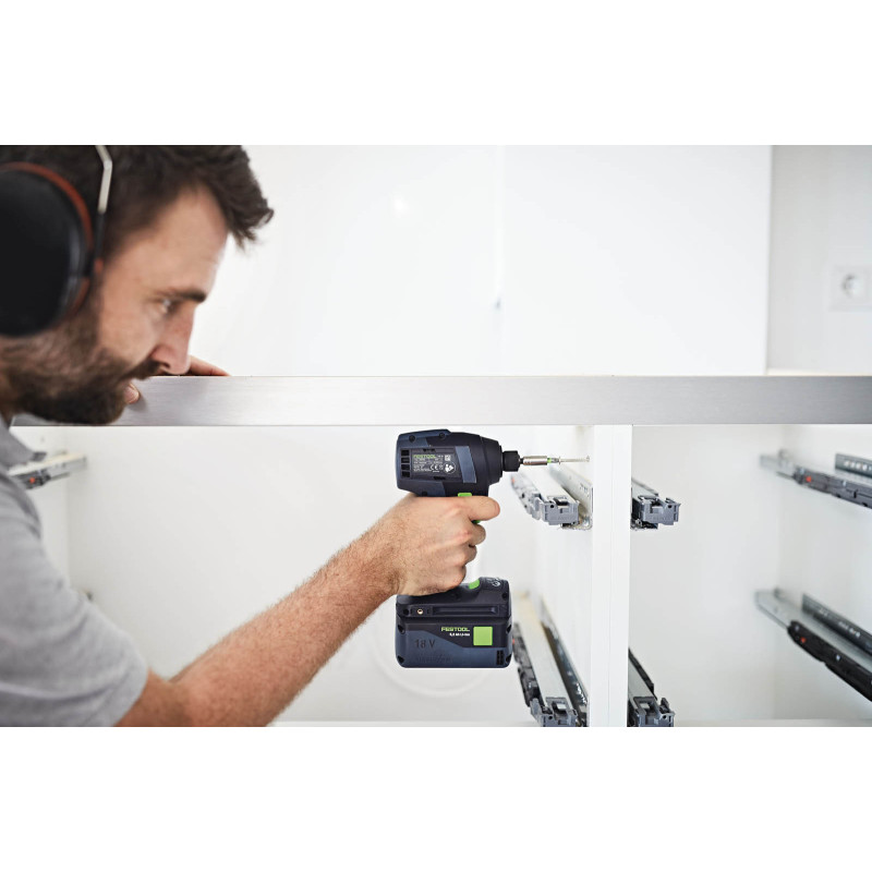 Festool Zestaw wiertarki i zakrętarki TID 18 5,0/4,0-Set TPC 18/4 577654 (576995)