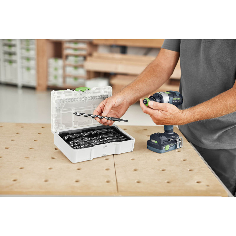 Festool Zestaw wierteł spiralnych SYS3 S 76-SB CE-SORT/6 578111