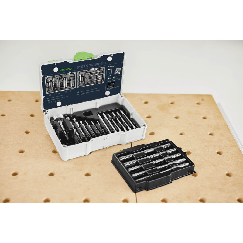 Festool Zestaw bitów i wierteł SYS3 S 76-BB-Set 578119