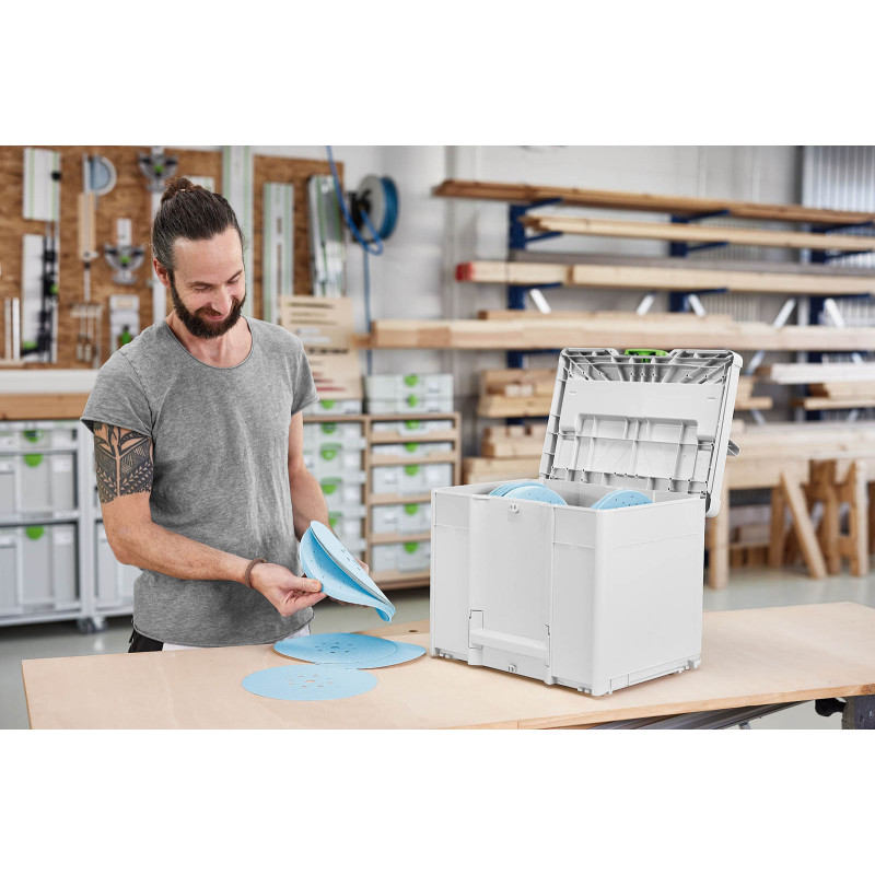 Festool Systainer na materiały ścierne Granat SYS-STF D225 GR-Set 578281