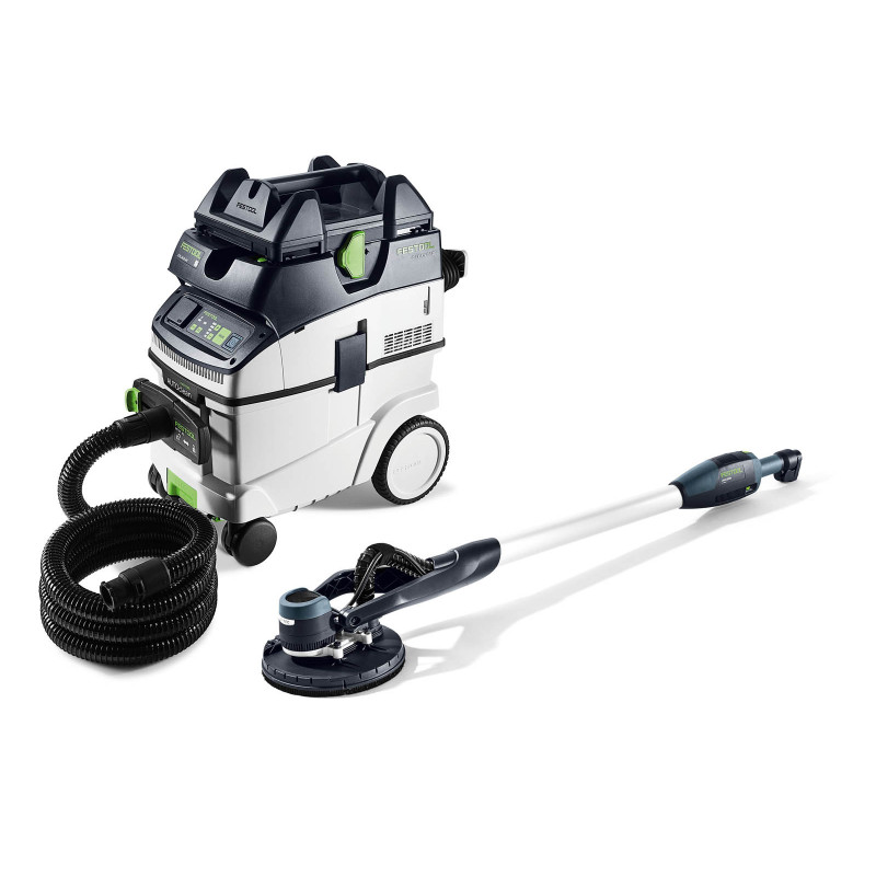 Festool Zestaw złożony z szlifierki przegubowej i odkurzacza PLANEX LHS-E 225/CTL 36-Set 578417