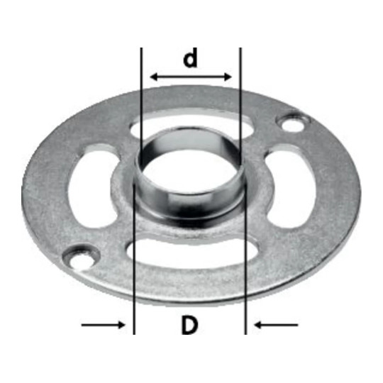 Festool Pierścień kopiujący KR-D 5/8 /OF 1010 578723
