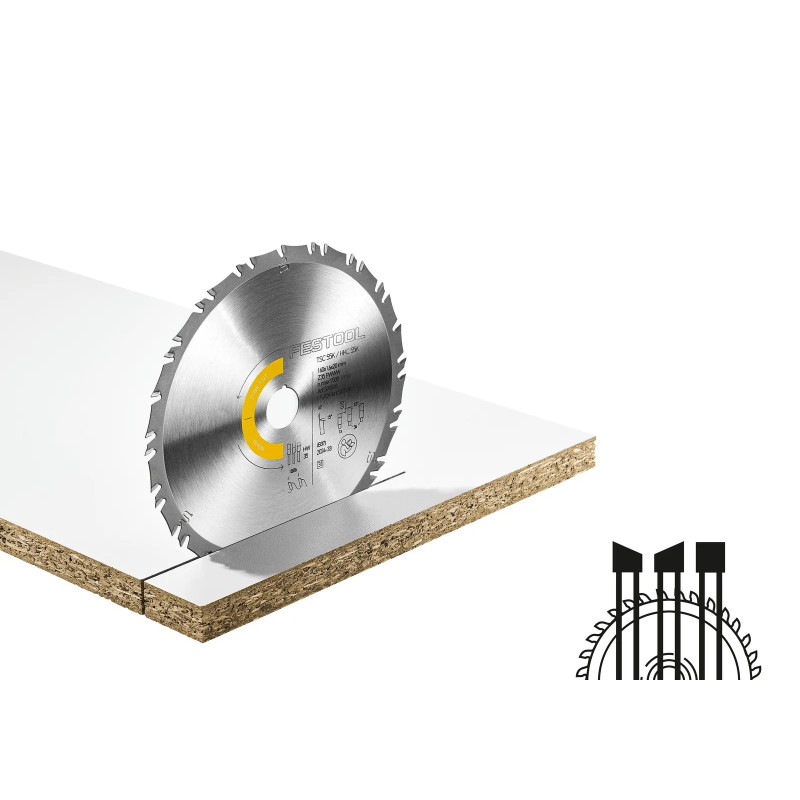 Festool Tarcza pilarska HW 160x1,6x20 FWWW35 578586